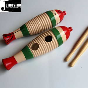 Série de percussions Orff en gros, instruments de percussion pour enfants, percussions de poisson et de <span class=keywords><strong>grenouille</strong></span>, <span class=keywords><strong>guiro</strong></span> - Product Image 5