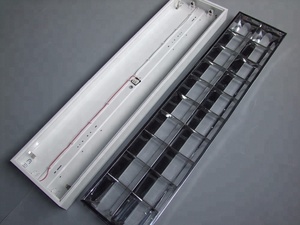 1200x600 lò vi sóng cảm biến chuyển động được trang bị nhôm louver đèn huỳnh quang thay thế <span class=keywords><strong>T8</strong></span> LED <span class=keywords><strong>troffer</strong></span> cho văn phòng sử dụng - Product Image 4