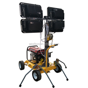 4x250w 투광 조명 led 모바일 비상 조명 타워 - Product Image 2