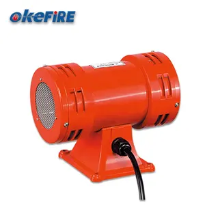 Okefire de Motor eléctrico de seguridad de alarma de incendio la sirena de ataque aéreo.