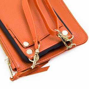 Nuova <span class=keywords><strong>Custodia</strong></span> Portafoglio in Pelle di Lusso per <span class=keywords><strong>Telefono</strong></span> <span class=keywords><strong>con</strong></span> <span class=keywords><strong>Tracolla</strong></span> e Porta Carte - Product Image 3