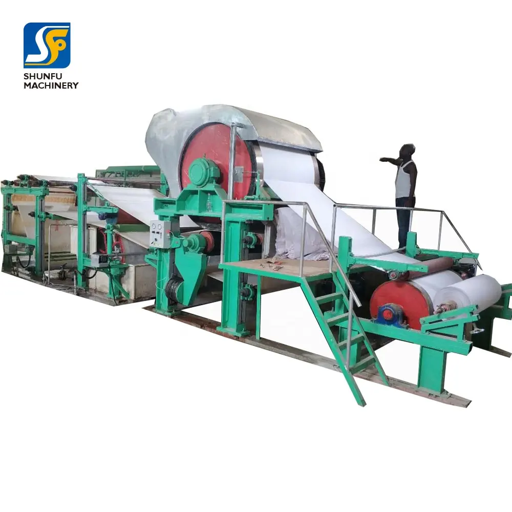 Compleet wc-papier rollen machines fabriek tissue papieren servet machine prijs