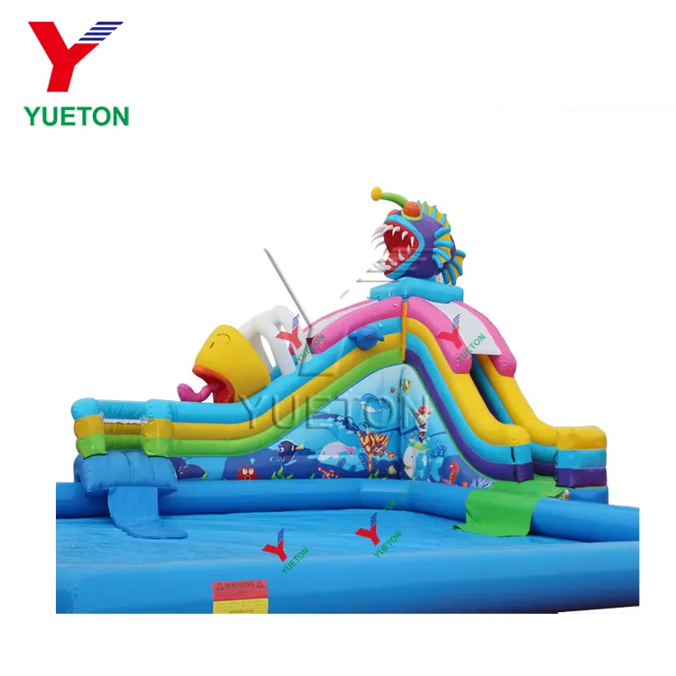 เจิ้งโจว Yueton Chateau Inflatable Bouncer House สไลด์ขาย