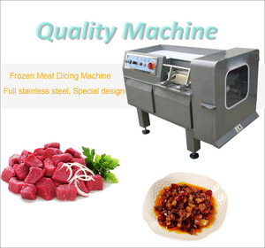 Chuyên nghiệp thịt máy cắt thịt đông lạnh <span class=keywords><strong>cube</strong></span> máy cắt - Product Image 3