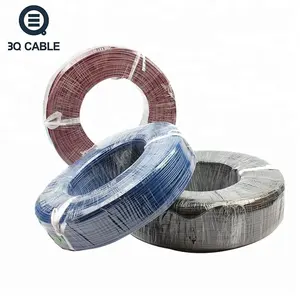 Câble électrique de raccordement approuvé UL1015 2.5mm, câble Awg18 UL015