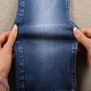 100% tela de algodón de lycra pantalones vaqueros de denim de algodón tela de la chaqueta