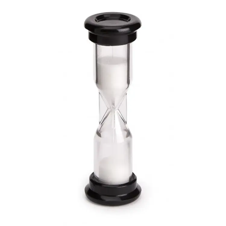 20 second all plastic hourglass/sand timer/sand clock