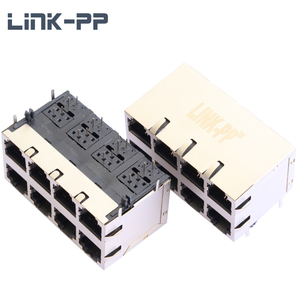 2x4 Port 6 Broches 6P4C Femelle RJ11 Connecteur <span class=keywords><strong>Prises</strong></span> Téléphoniques - Product Image 2
