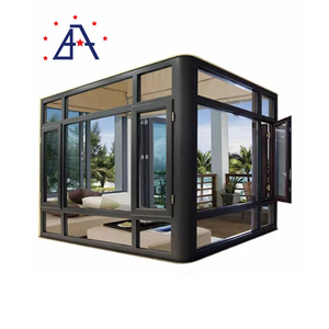 Solárium Prefabricado Independiente con Marco de Aluminio, Techo Solar, Ventana de Vidrio Templado, para Jardín, Casa - Product Image 6