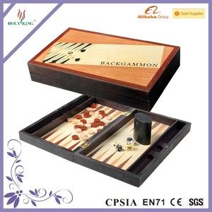 Classic Board Game Wooden <strong>Backgammon</strong> Chess <strong>Set</strong> - Product Image 2