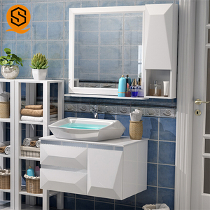 <span class=keywords><strong>Mobile</strong></span> da <span class=keywords><strong>Bagno</strong></span> in Marmo con Lavabo Integrato - Product Image 6