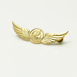 New Hot Kim Loại Pilot Wings Pin Huy Hiệu/Kim Loại Pilot Wings <span class=keywords><strong>Pins</strong></span>/Pilot Wings Ve Áo <span class=keywords><strong>Pins</strong></span> - Product Image 4