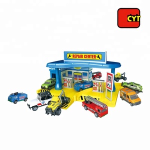 Al por mayor <span class=keywords><strong>centro</strong></span> de reparación estacionamiento mapa conjunto <span class=keywords><strong>garaje</strong></span> juguete para los niños - Product Image 1