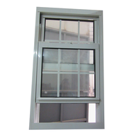 Chine usine en aluminium profil taille personnalisée moderne maison conception de fenêtre à guillotine en vinyle de fenêtre
