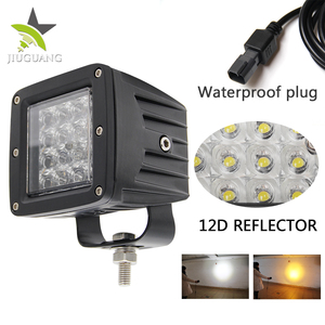 Barato blanco amarillo 4 Fila 12 V 4x4 LED Light bar ATV off road intermitente 5000 lumen STROBE luz del trabajo del LED - Product Image 1