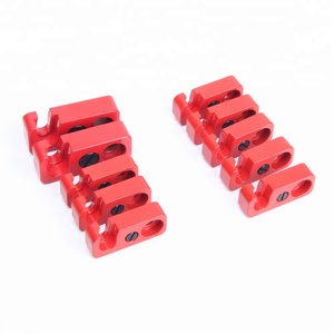 Precio competitivo fabricación de máquinas de metal Hasco Rojo Negro Herramienta de bloqueo de pestillo Dispositivo de seguridad juego de bloqueo de separación - Product Image 3
