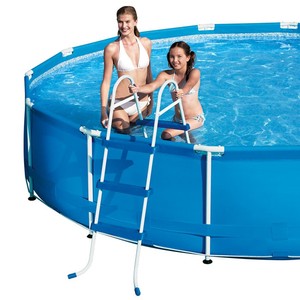 Échelle de cadre de <span class=keywords><strong>piscine</strong></span> <span class=keywords><strong>hors</strong></span> <span class=keywords><strong>sol</strong></span> en acier 58330 <span class=keywords><strong>Bestway</strong></span> - Product Image 3