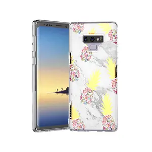 Saiboro Shockproof imd marble printing wholesale back cover case for samsung galaxy note 9 phone case, new note 9 case cover