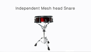 LIVRAISON GRATUITE aux États-Unis – Batterie Électronique Lemon Drum T850 RD/BK avec 5 Pads et 4 Cymbales - Product Image 3