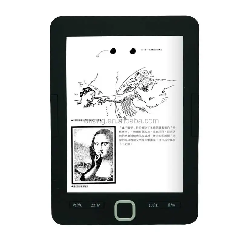 EM-7001 Màn Hình Mực Điện Giấy Cuốn Sách 6 Inch E-book Bag Android E-book Reader