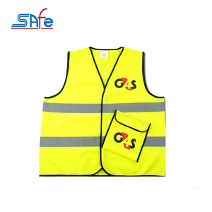 Varios diseños de seguridad de alta visibilidad Chaleco con cremallera elección artículos promocionales chaleco - Product Image 1