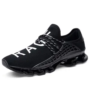 Men Sneakers Sport Athletic Mesh Upper Top Quality Light Weight Md Outsole Running Casual Shoes