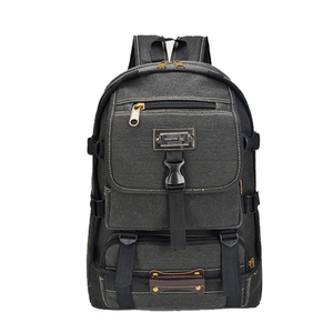 Alta calidad mochilas bolsas softback tipo elegante hombres lona últimas bolsas de la escuela - Product Image 2