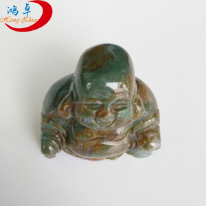 Semi précieux <span class=keywords><strong>pierre</strong></span> indien <span class=keywords><strong>agate</strong></span> jade bouddha pour vente - Product Image 1