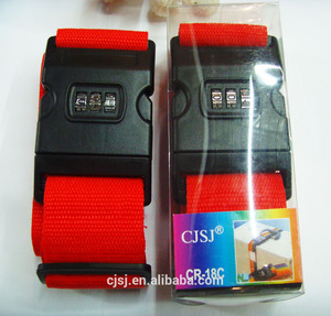nombre sangle pour bagages avec serrure tsa écluses en tant que produit de sécurité serrure tsa sangle pour bagages - Product Image 1