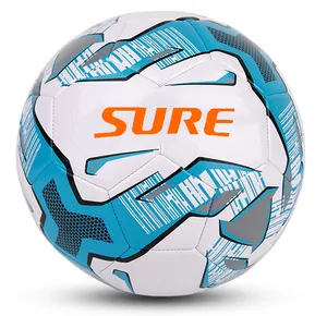 Soccer sport ball training custom logo football white ball pu/tpu./pvc for outdoor/indoor and sports support oem