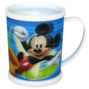 Alimentos seguros vendedor caliente 3D Lenticular <span class=keywords><strong>Ikea</strong></span> taza de plástico
