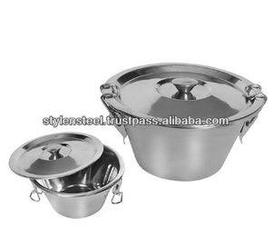 Yemek kabı konteyner için konik Conical in yemek kabı paslanmaz çelik fabrika Factory in kutusu çocuk yiyecekleri taşıyıcı Bento - Product Image 1