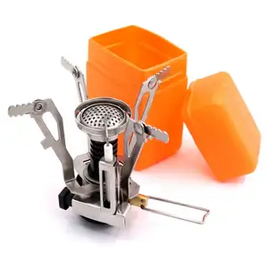 Supplier Custom Mini Camping wood Stoves hiking Outdoor Backpacking portable Gas Stove Burner