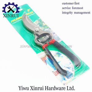 High Quality Carbon Steel <strong>Drop</strong> <strong>Forged</strong> By-pass Pruning <strong>Shear</strong> with Double Color Handle