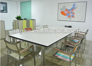 Aogao Áp Lực Cao Không Thấm Nước Nhỏ Gọn HPL Vuông Để Vòng Bảng Hàng Đầu - Product Image 4