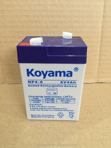 AGM密閉型鉛酸<span class=keywords><strong>6v4.5ah</strong></span> 20時間UPS充電式バッテリー - Product Image 2