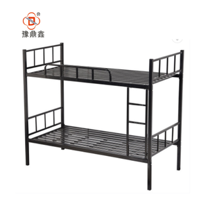 Mới nhất giường đôi thiết kế giường đồ nội thất kim loại ký túc xá sử dụng giường tầng với Locker - Product Image 6