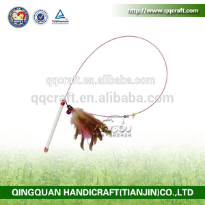 2015 high quality's aimigou cat stick toy/toys <span class=keywords><strong>so</strong></span> pets cat & fountain pen cat toy - Product Image 3