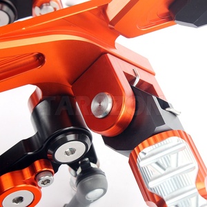 Bộ Gác Chân Hợp Kim Nhôm Billet Mới Bộ Phía Sau Cho KTM Duke200 - Product Image 5