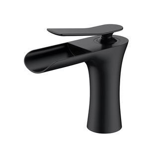 Grifo Mezclador de Lavabo de Cascada de Agua Fría y Caliente con un Solo Mango Cromado para Baño, Marca Kaiping <span class=keywords><strong>Aida</strong></span> - Product Image 5