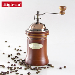 Highwin fabrika el arapça çapak endüstriyel Espresso kahve çekirdeği değirmeni