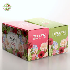 ขายส่งสีเต็มรูปแบบการพิมพ์400gsm 350กรัมศิลปะกระดาษถุงชากล่องบรรจุภัณฑ์กระดาษ - Product Image 6