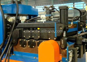 Iuwwin 2 तरंगें स्टील हाईवे गार्ड रेल मशीन पूरी तरह से स्वचालित नियंत्रण 2.5-3.0 मिमी मोटाई - Product Image 5