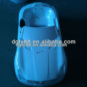 vacuum forming plastic toy car ,cartoon plastic toy car