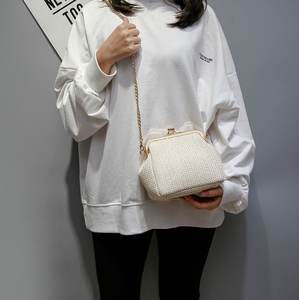 Sac à bandoulière en paille pour femmes, sacs à main, fourre-tout - Product Image 6