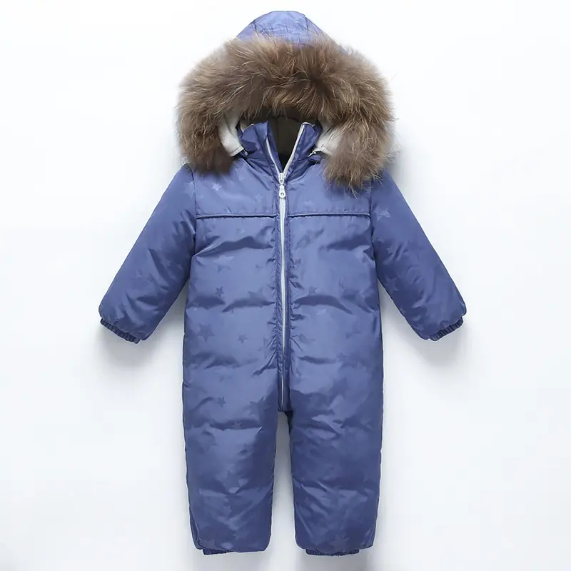 2019 heißer Winter Daunen mantel Kinder Baby warme Schnee anzüge Neugeborene Kapuze Stram pler Kinder Baby Jungen Mädchen Winter Overall Kinder Stoff