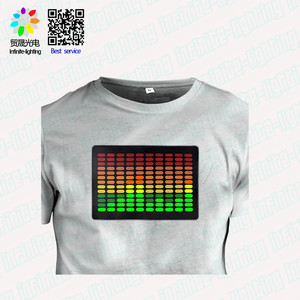 Bộ Cân Bằng Kích Hoạt Âm Thanh <span class=keywords><strong>Light</strong></span> <span class=keywords><strong>Up</strong></span> El <span class=keywords><strong>Panel</strong></span> Cho Áo Phông - Product Image 4