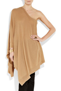 Poncho long en cachemire 100% pour femme, tricoté plat, anti-boulochage, pour l'hiver - Product Image 2