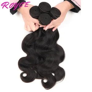 Brazilian Unprocessed Virgin Hair Body Wave Bundles Wavy Hair, Unprocessed Wholesale 100% Virgin Brazilian Hair