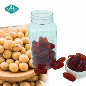 Nutrifirst Niet-Gmo Glutenvrije Voedingssupplementen Soja Lecithine 1200Mg Softgel Soja Lecithine Zachte Gel Capsules - Product Image 3